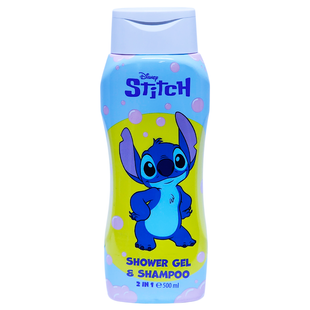 Гель-шампунь 2в1 для тіла та волосся дитячий AIR-VAL stitch ds/sh 500 мл. 8329 фото