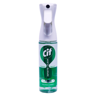 Універсальний засіб для чищення спрей парфумований з пробіотиками CIF infinite clean lime e fiori bianchi trigger 280 мл. 8144 фото
