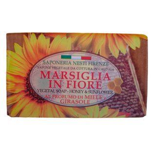 Мило тверде натуральне NESTI DANTE sapone in fiore miele girasole 125 г. 3446 фото