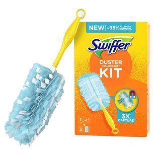 Щітка для прибирання пилу з змінними насадками SWIFFER dusters kit+3piumini 6184 фото