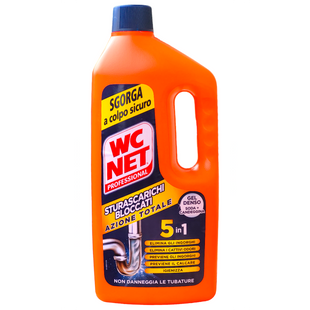 Гель для прочищення стічних труб WC NET energy gel stura scarichi 1000 мл. 3704 фото