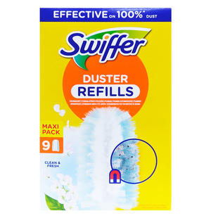 Змінні насадки для щітки для прибирання пилу ароматизовані SWIFFER duster prof.ricar. 9 шт. 7582 фото