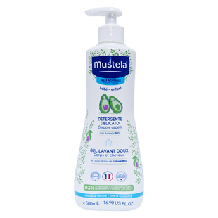 2в1 гель-шампунь для тіла та волосся дитячий MUSTELA det.del.corp&cap. 500 мл. 265 фото