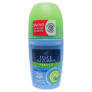 Дезодорант для тіла кульковий FELCE AZZURRA deod rollon fresco 50 мл. 6483 фото