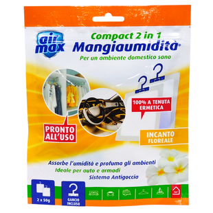 Освіжувач в гардероб вологопоглинаючий AIR MAX mangiaumidita gr50x2 incanto floreale 7965 фото