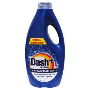 Рідкий засіб для прання універсальний DASH lav liq power extra smacchiante35 прань 1575 мл. 7589 фото